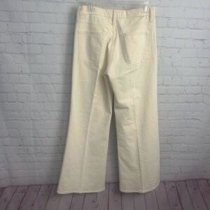 MOTHER Superior,  The Size Zip Roller Skimp Wide Leg denim size 28, high rise